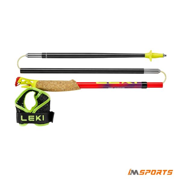 Gậy Chạy Địa Hình LEKI Ultratrail FX.One - Bright Red/Violet/Neon Yellow