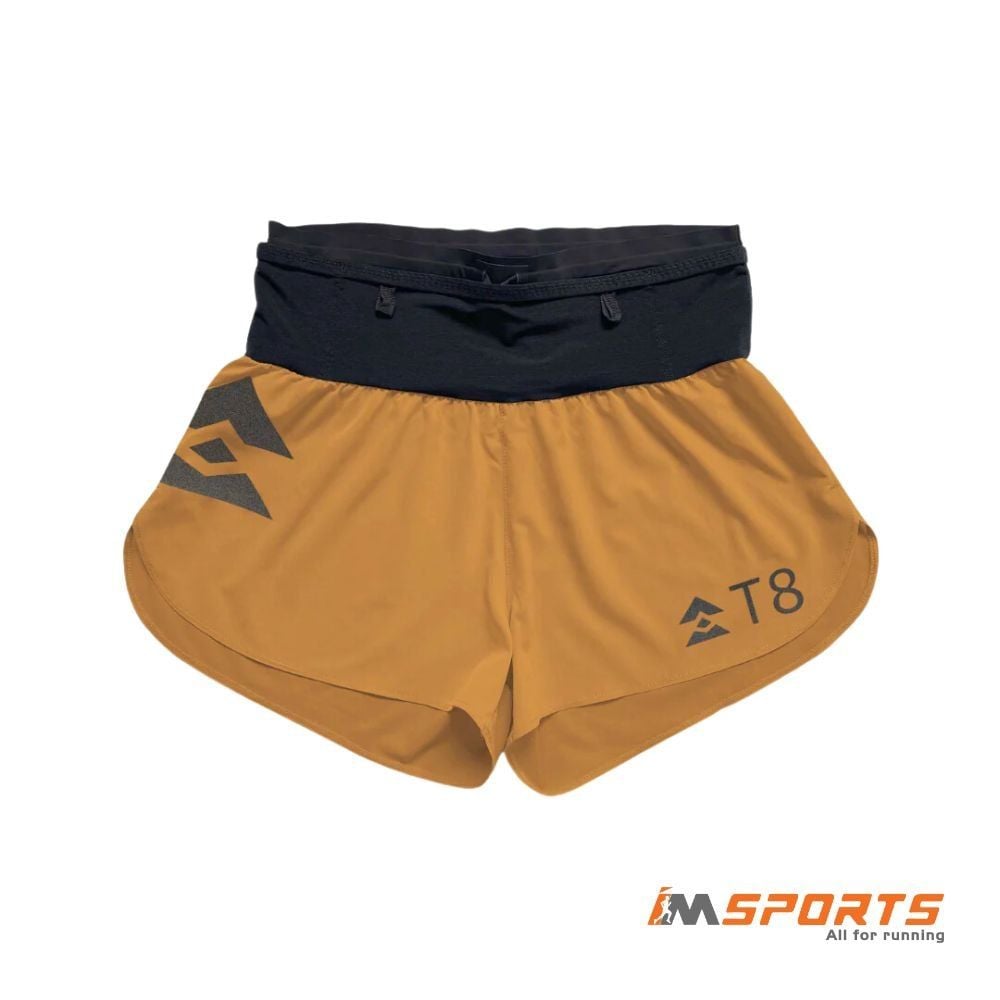  Quần Chạy Bộ Nữ T8 Women's Sherpa Shorts - Gold 