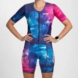  Bộ Quần Áo Ba Môn Zoot Women's Ltd Tri Aero Fz Racesuit - Crystal 