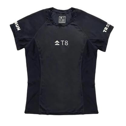 Áo Chạy Bộ Nữ T8 Women's Iced Tee - Pure Black VS2