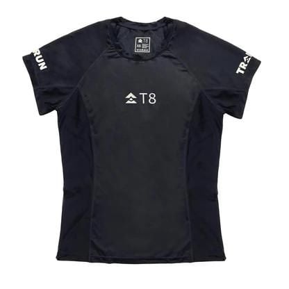 Áo Chạy Bộ Nữ T8 Women's Iced Tee - Pure Black VS2