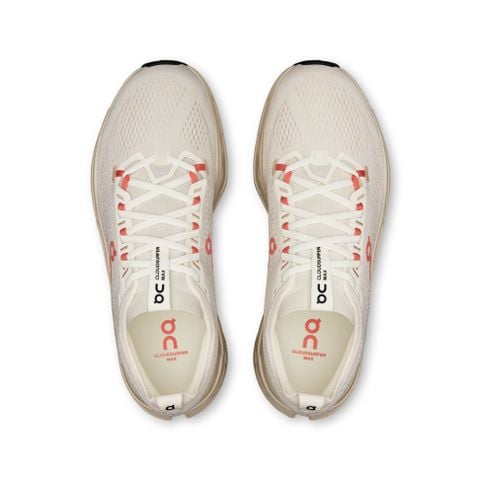 Giày Chạy Bộ Nữ On Running Cloudsurfer Max - Ivory/Salmon