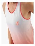  Áo Chạy Bộ Nữ Compressport Performance Singlet W - Flou Red/White 