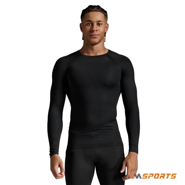 Áo Bó Cơ Nam 2XU Core Compression Long Sleeve - BLK/NLO