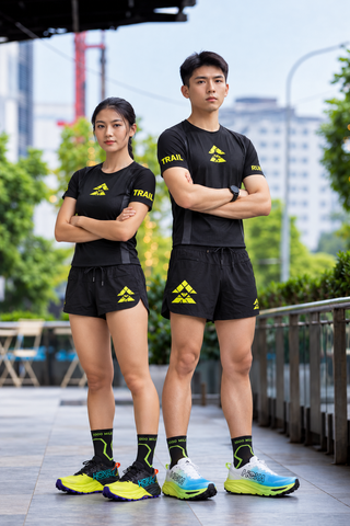 Quần Chạy Bộ Nữ T8 Women's Sherpa Shorts - Custom Lime