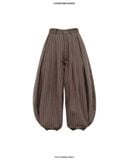  PUFF STRIPED PANTS 
