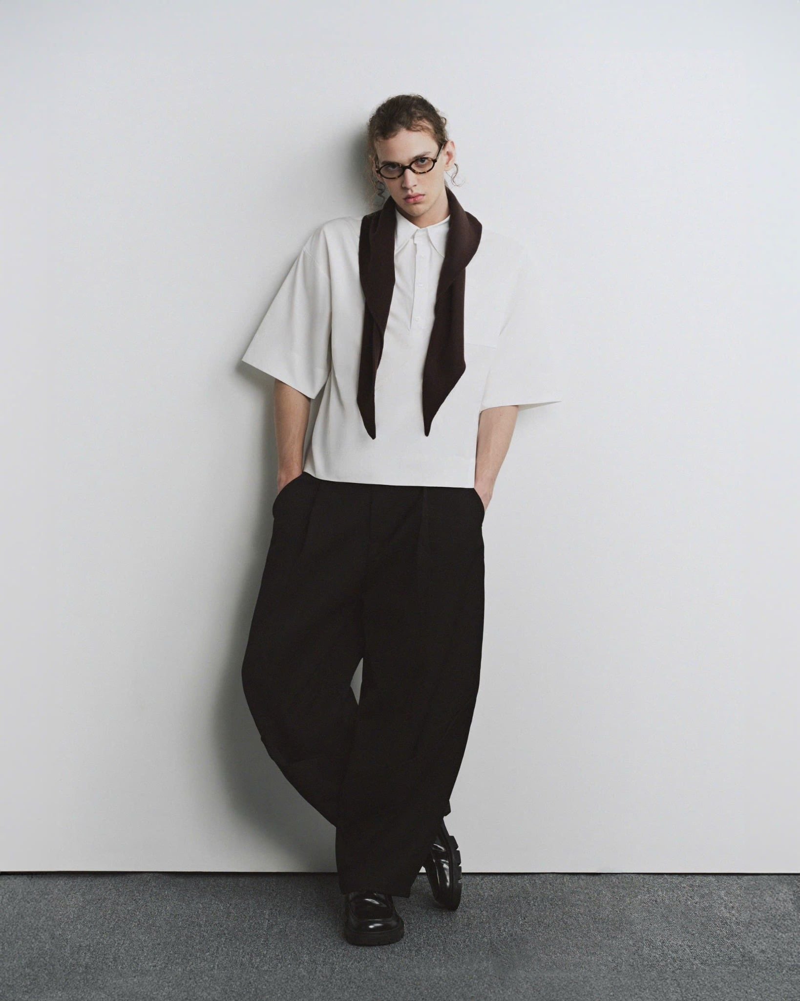  SINE PLEATED TROUSERS 