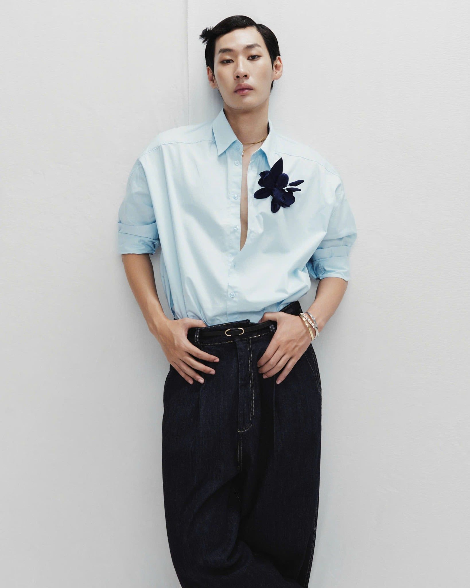  FLAQUE DENIM PANTS 