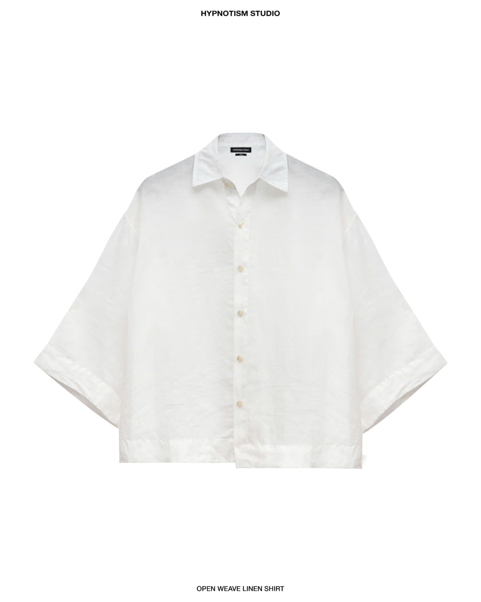  OPEN WEAVE LINEN SHIRTS 
