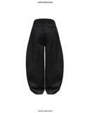  DENIM PLEATED PANTS 