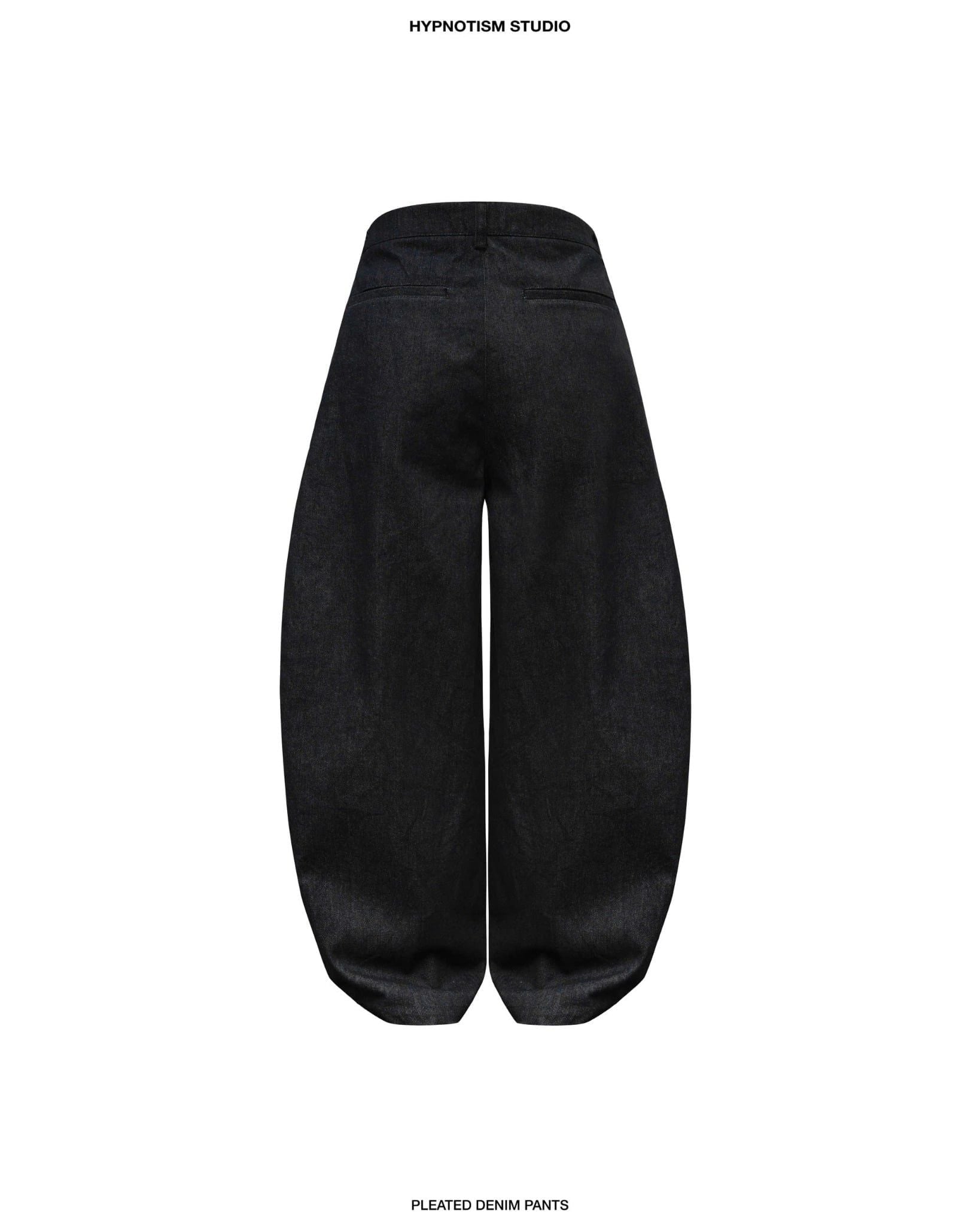  DENIM PLEATED PANTS 
