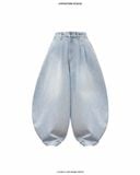  LOOSE FLOW DENIM PANTS 