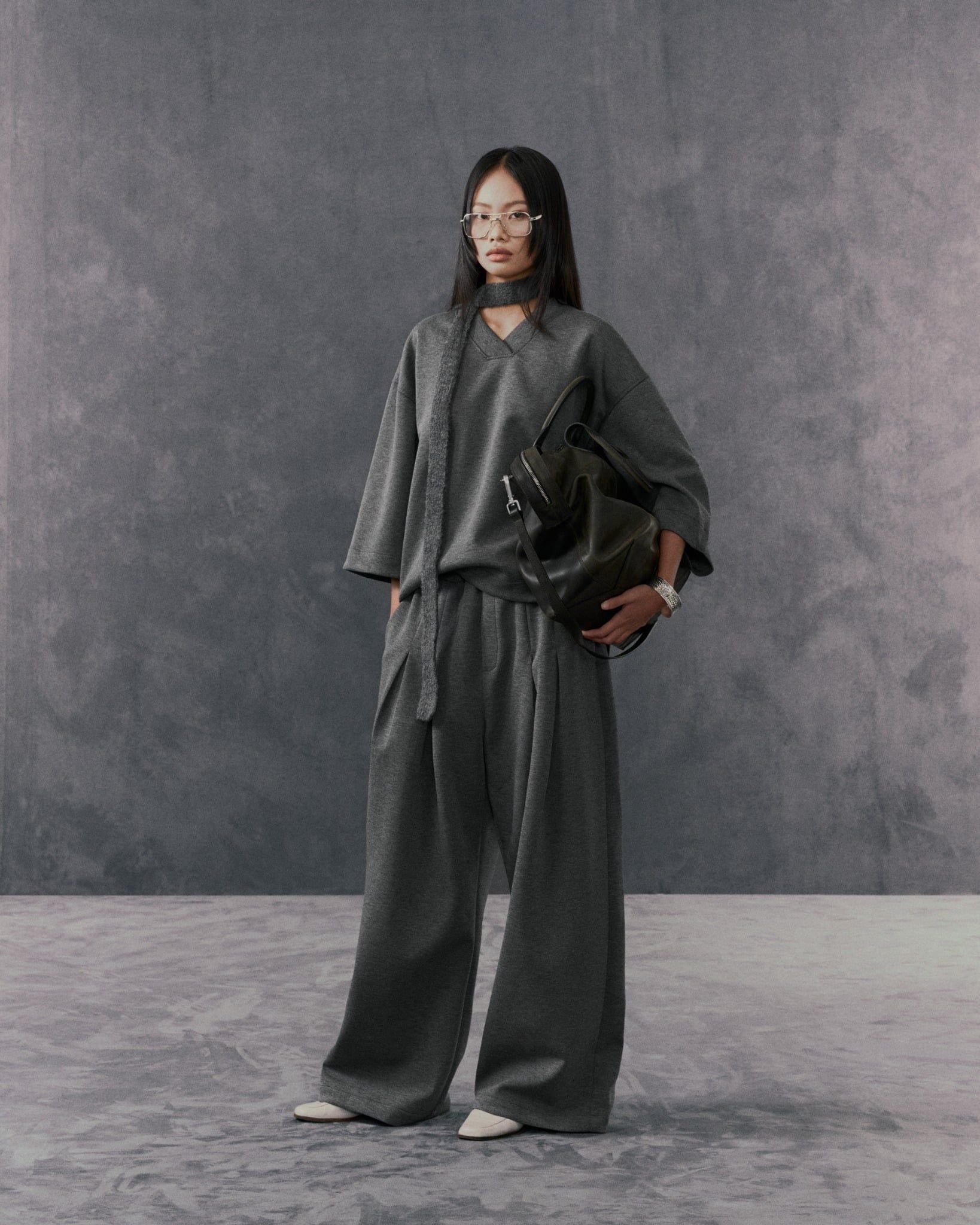  PLEATED SWEAT PANTS 