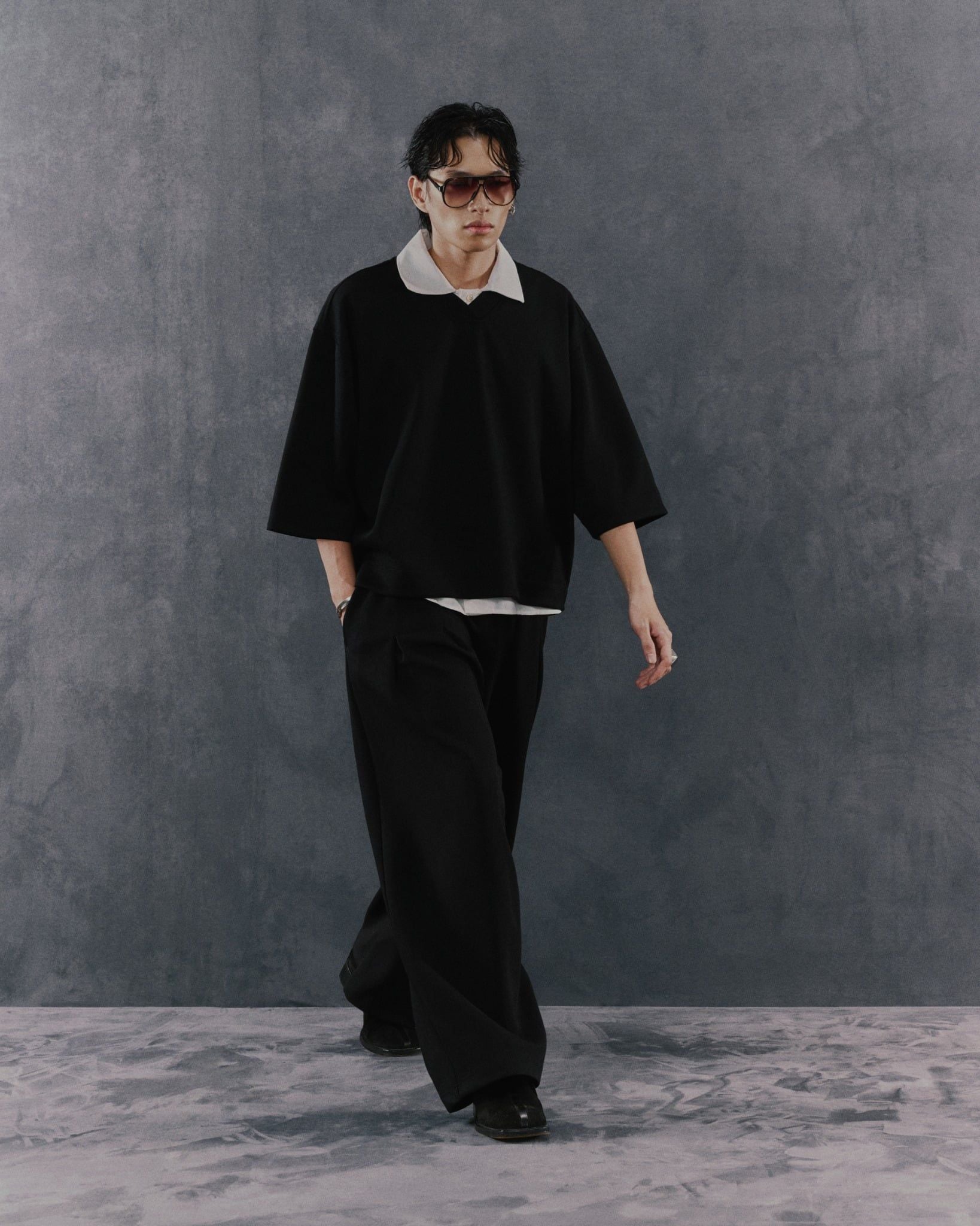 PLEATED SWEAT PANTS – HYPNOTISM STUDIO