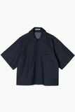  HALF CIRCLE DENIM SHIRT 