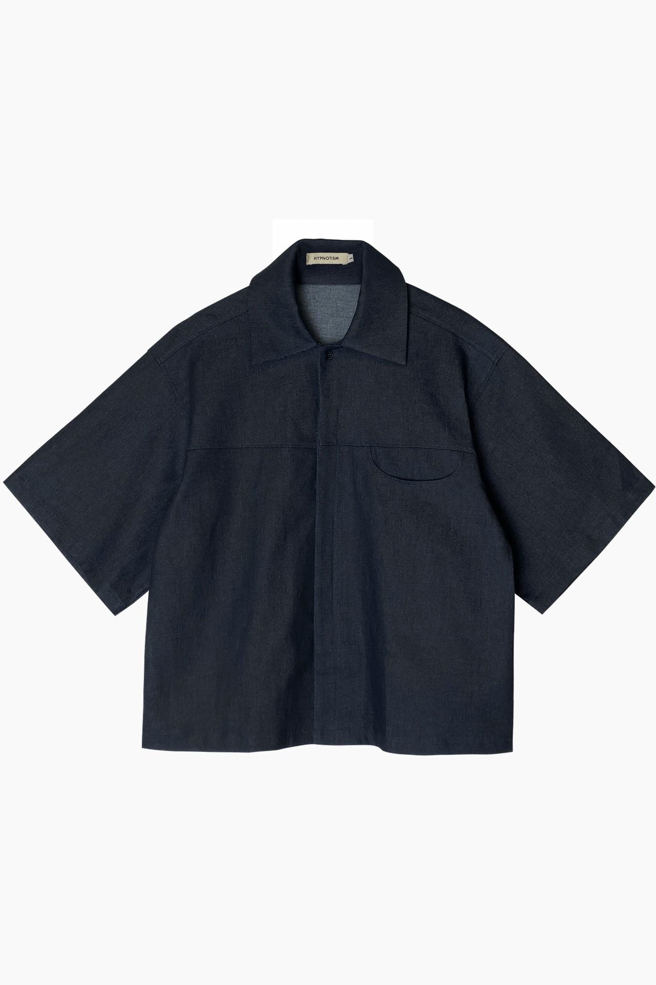  HALF CIRCLE DENIM SHIRT 