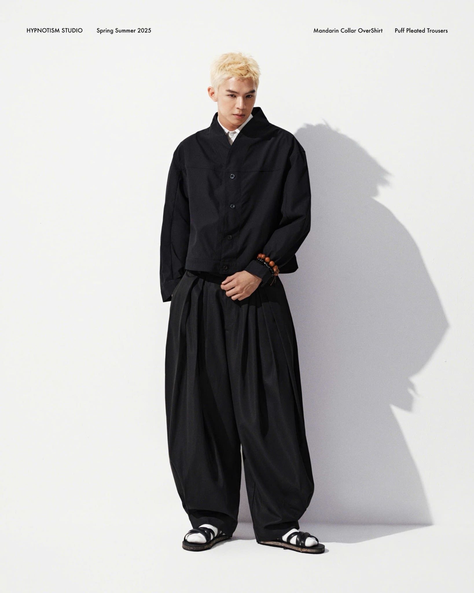  PUFF PLEATED TROUSERS 