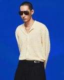  MULTI-PLEATED DENIM PANTS 