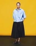  OVERLAP CULOTTE PANTS 
