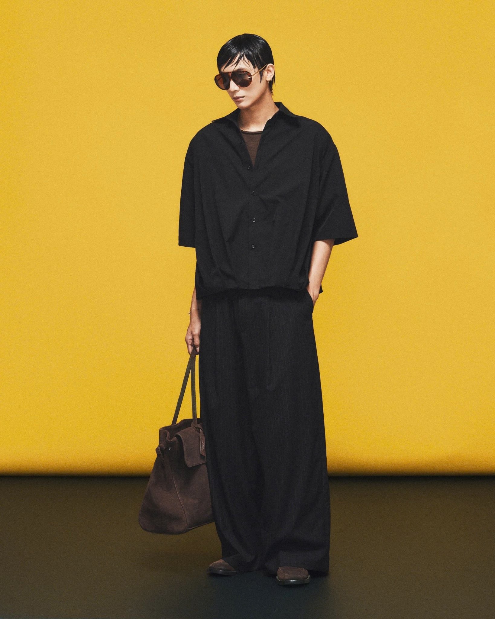  AXIS STRIPED TROUSERS 
