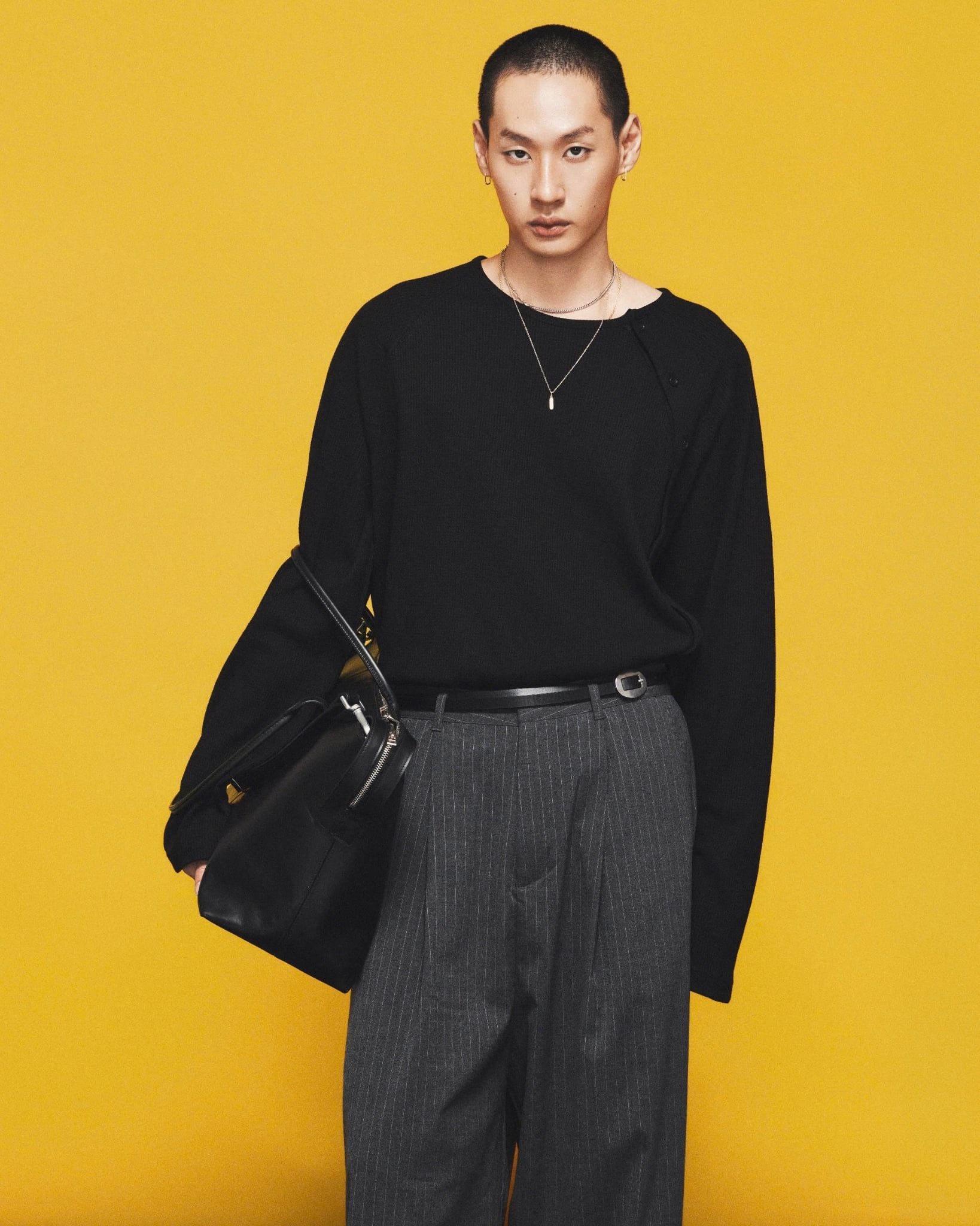  AXIS STRIPED TROUSERS 