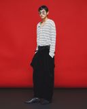 LITE STRIPED CARDIGAN 