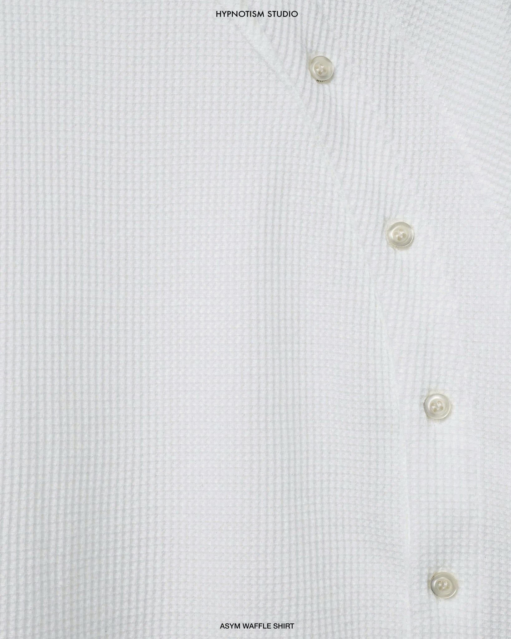  ASYM WAFFLE SHIRT 
