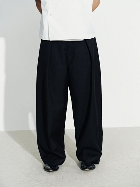  RELAXED PLEATED TROUSERS 
