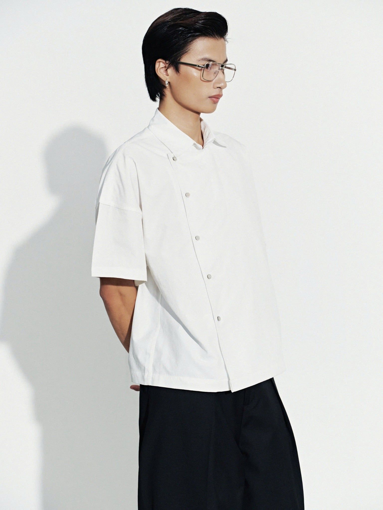 RELAXED PLEATED TROUSERS 
