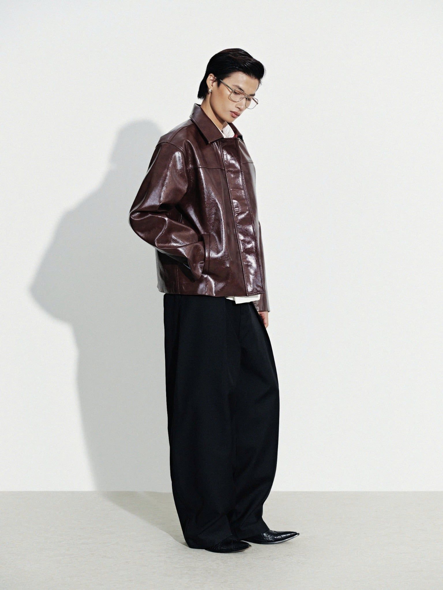  RELAXED PLEATED TROUSERS 