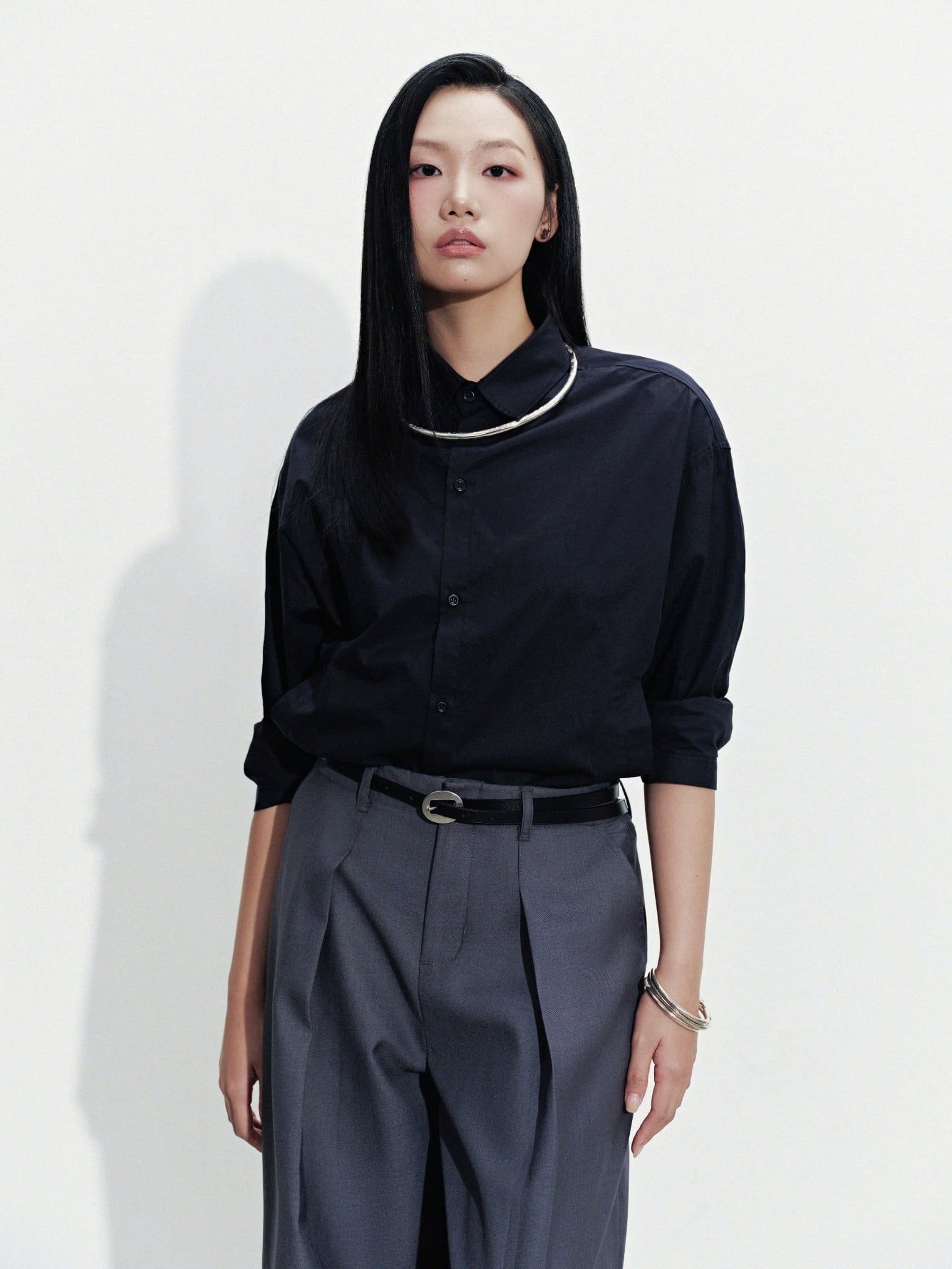  RELAXED PLEATED TROUSERS 