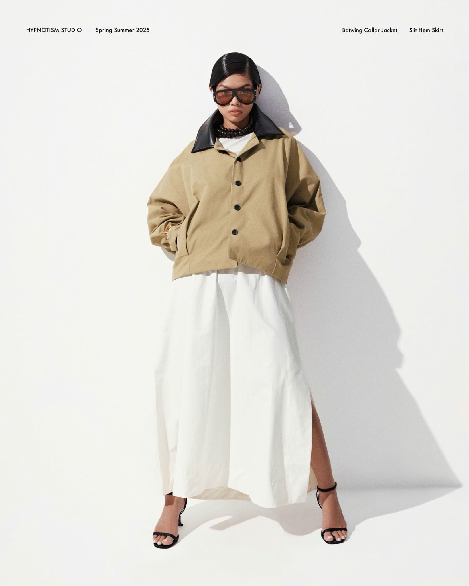  SPLIT HEM SKIRT 