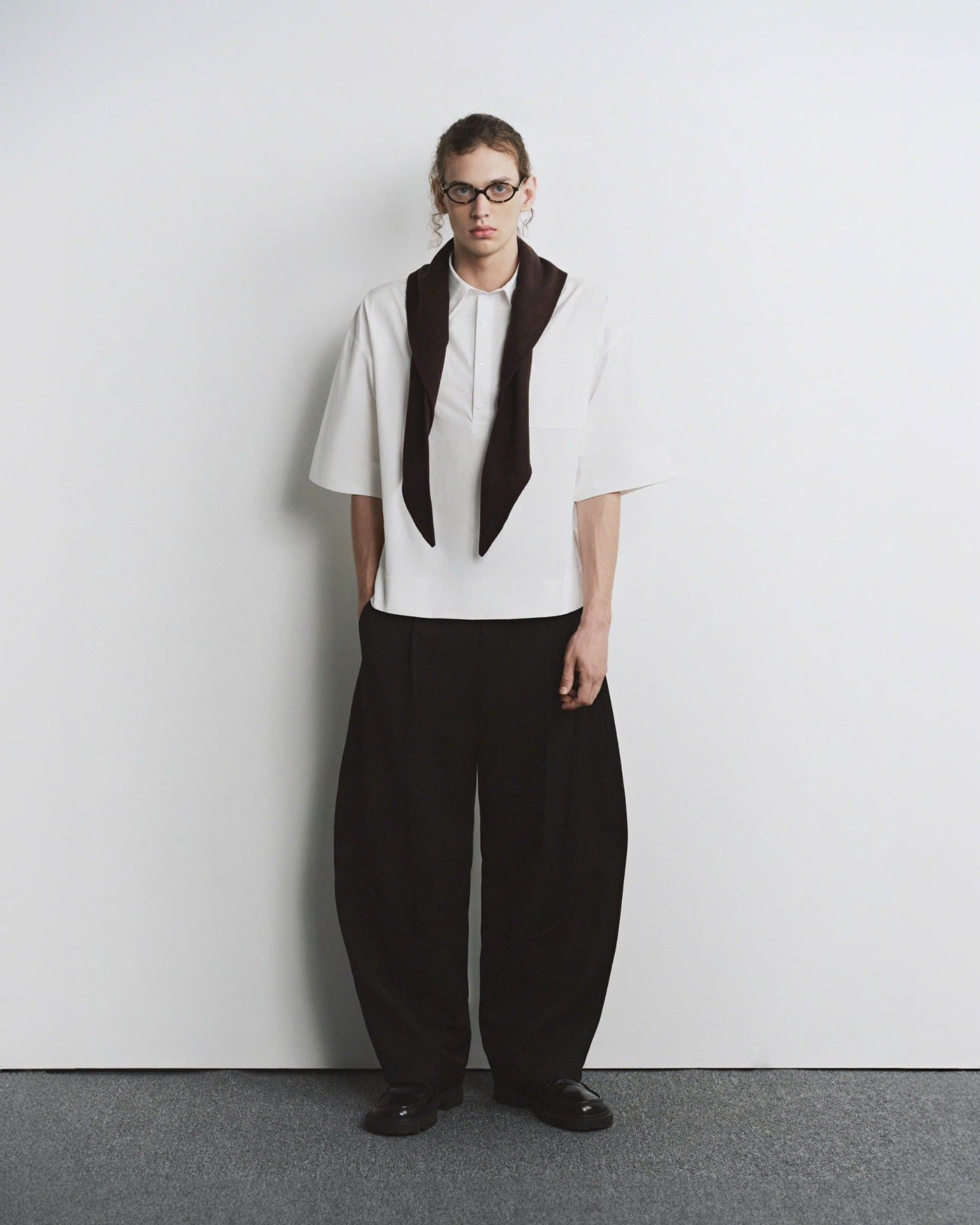  SINE PLEATED TROUSERS 