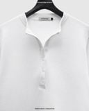  RIBBED HENLEY TOP 