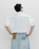  LOOSE FLOW DENIM PANTS 