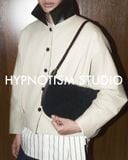  HALF MOON LEATHER BAG 