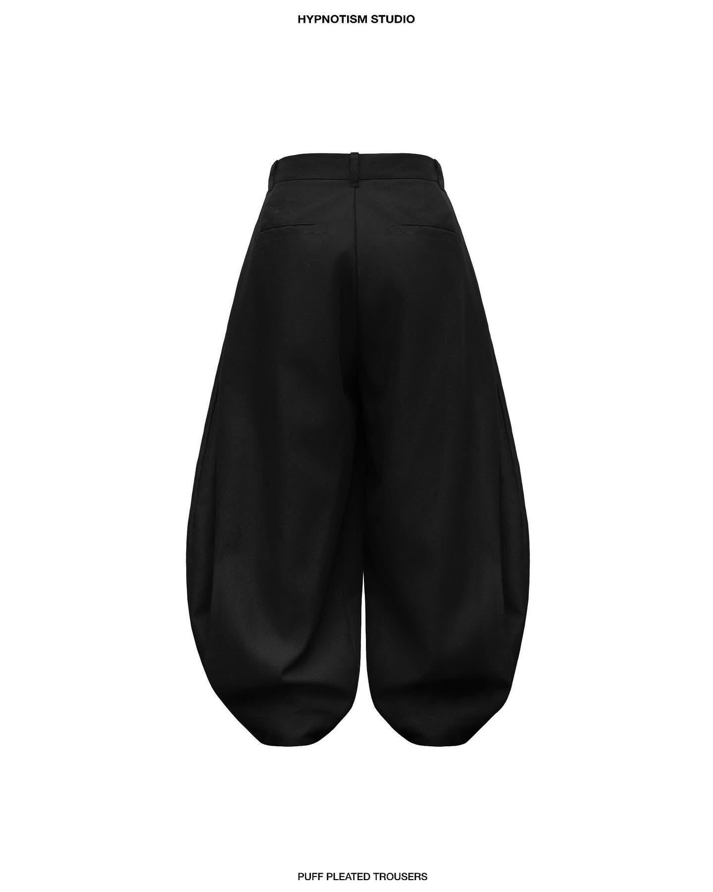 PUFF PLEATED TROUSERS – HYPNOTISM STUDIO