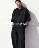  ÁO JEANS TAY NGẮN (Relaxed-Fit Denim Shirt) 