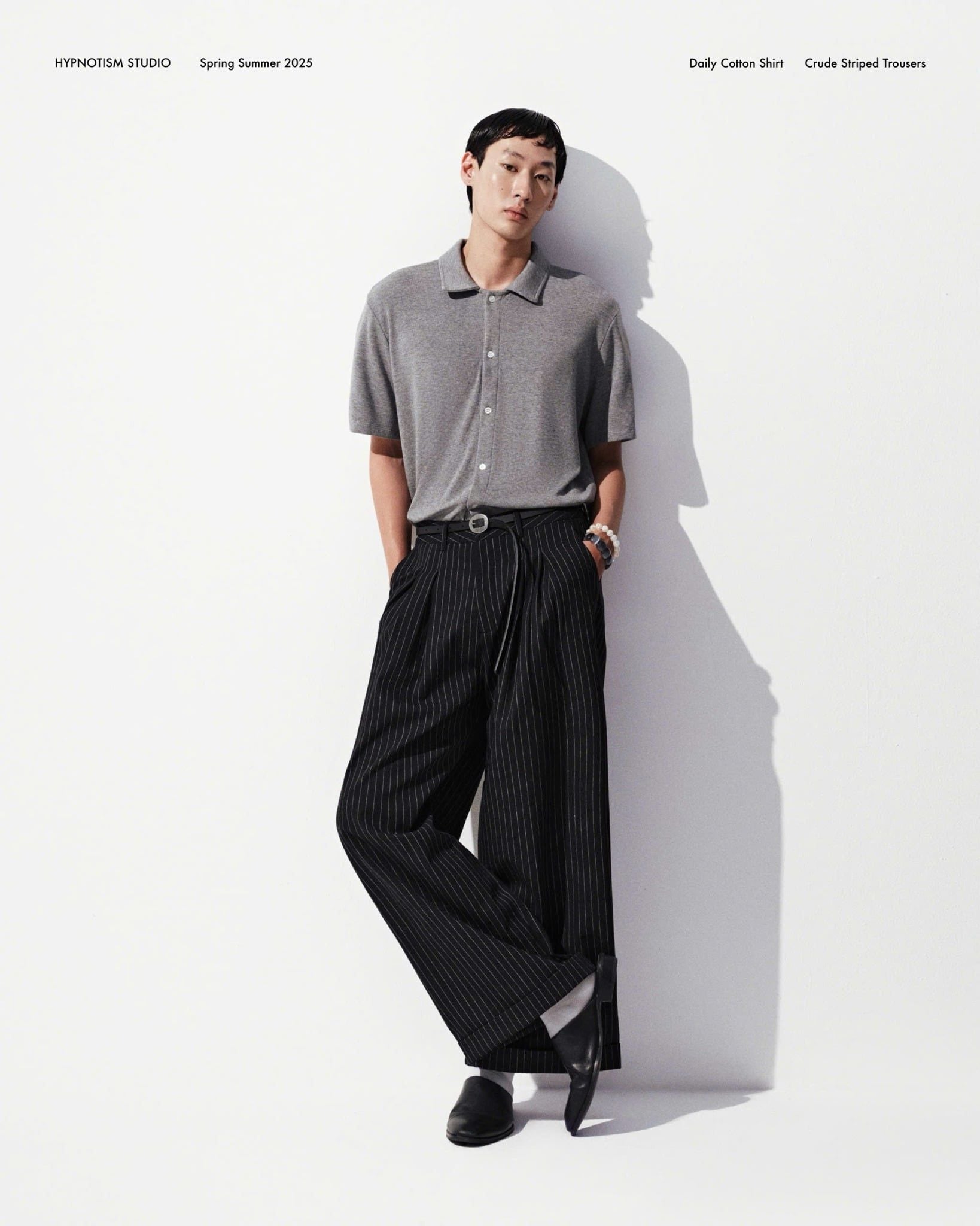  CRUDE STRIPED TROUSERS 