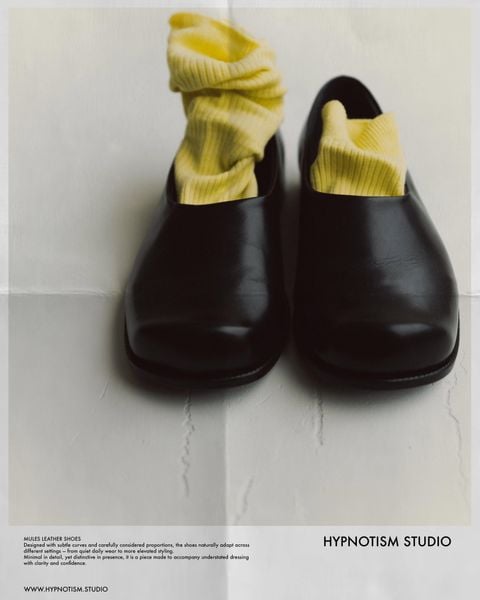  MULES LEATHER SHOES 