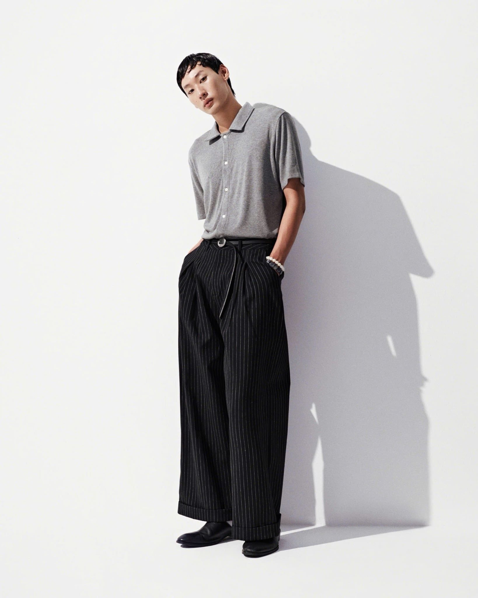  CRUDE STRIPED TROUSERS 