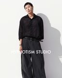  OPEN WEAVE LINEN SHIRTS 