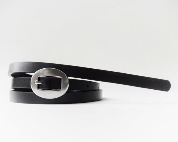  CIRCLE LEATHER BELT 