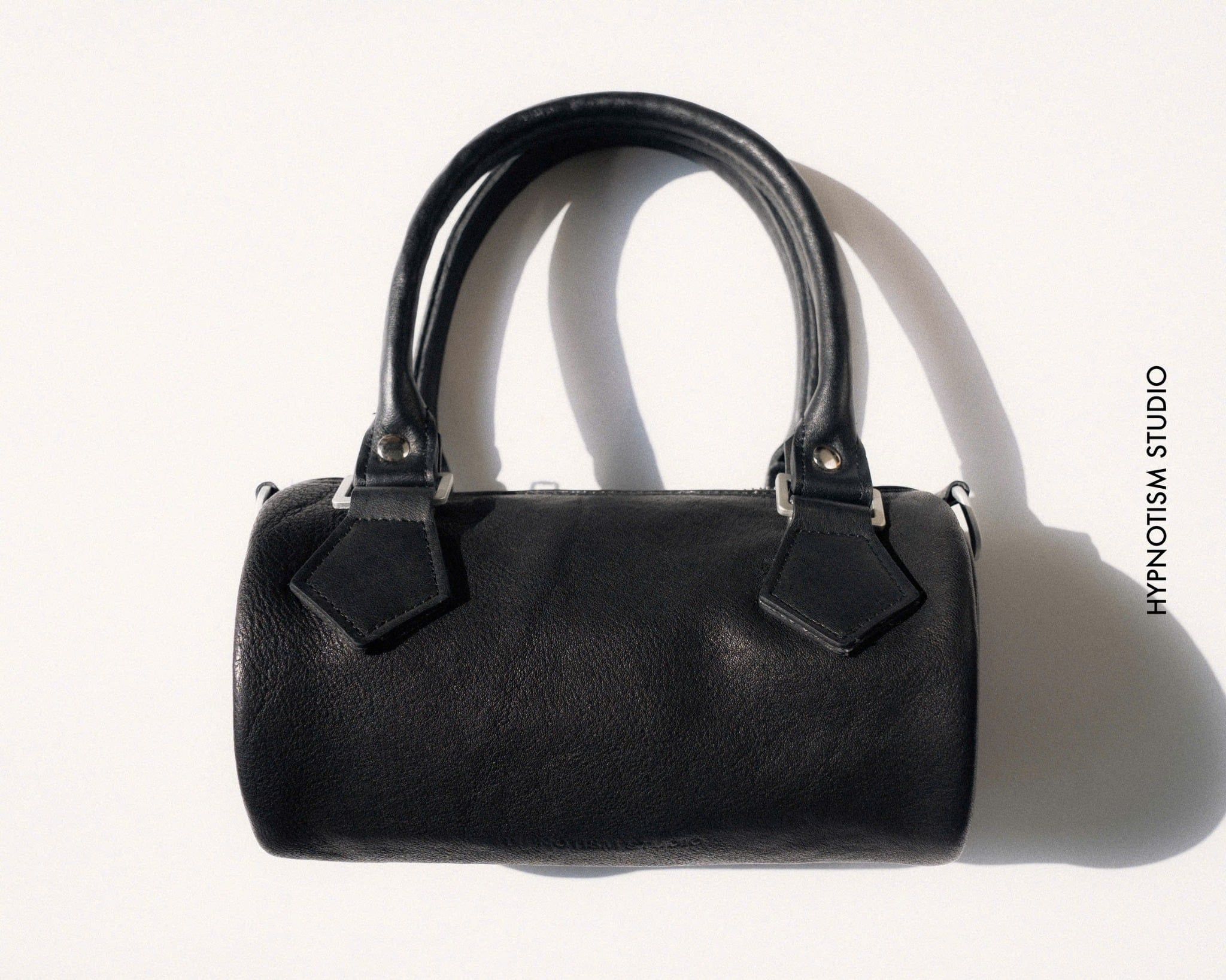  BARREL LEATHER BAG 