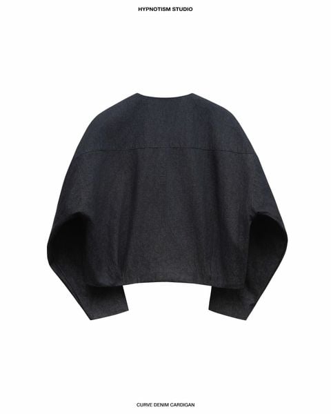  CURVE DENIM CARDIGAN 