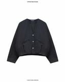  CURVE DENIM CARDIGAN 