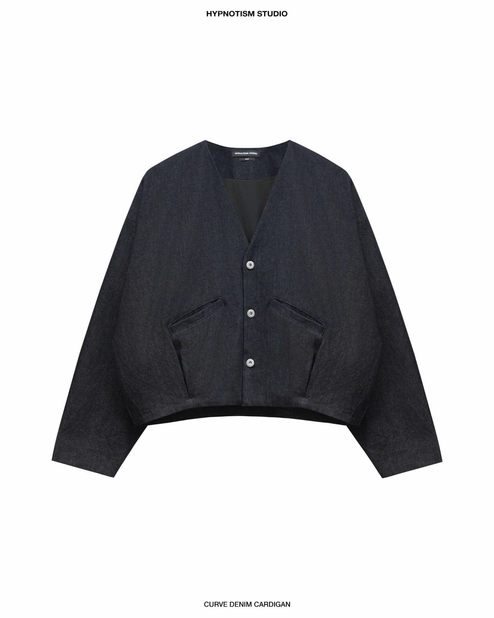  CURVE DENIM CARDIGAN 