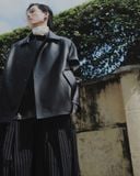  TWIN-ROW LEATHER JACKET 