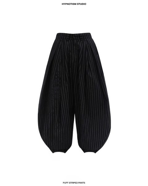  PUFF STRIPED PANTS 