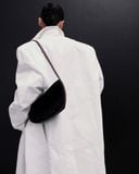  HALF MOON LEATHER BAG 